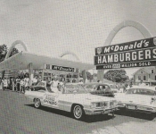 McDonald's Grand opeing in Pine bluff 1962